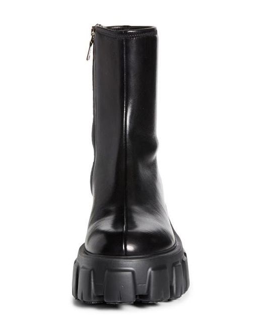 Prada Black Monolith Lug Sole Bootie