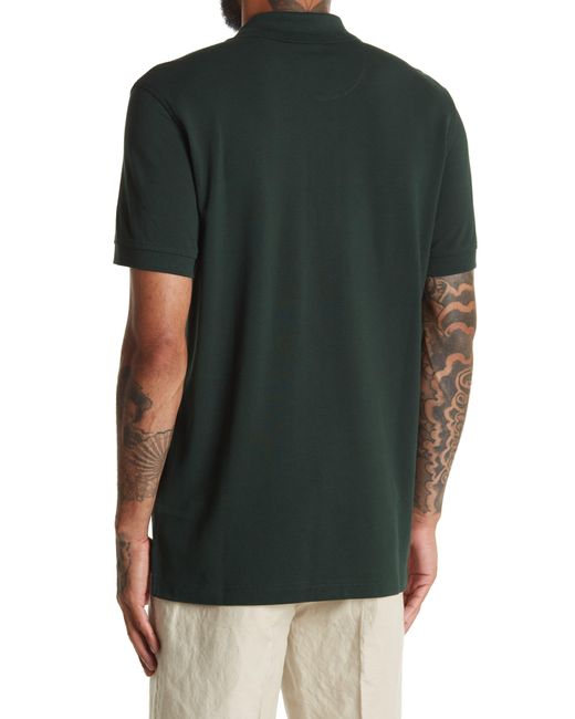 Brooks Brothers Green Short Sleeve Knit Supima Stretch Polo Shirt for men