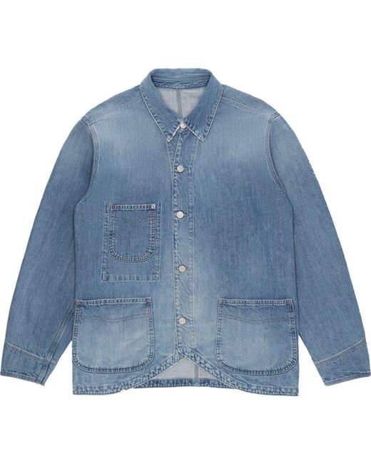 Fortela Blue Trading Custom Wash Denim Jacket for men