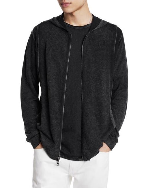 John varvatos zip hoodie sales