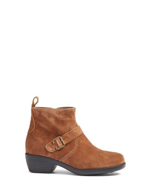 Propet Brown Memphis Zip Bootie