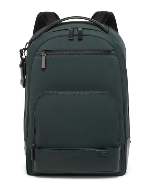 Tumi Green Harrison Warren Backpack for men