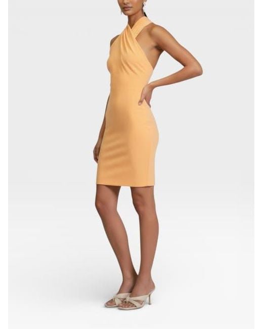 Rachel Roy Harland Crossover Halter Mini Dress | Lyst Rachel Roy Harland Crossover Halter Mini Dress | Lyst