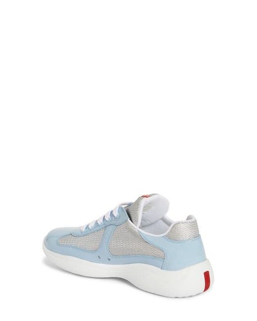 Prada Blue America's Cup Sneaker