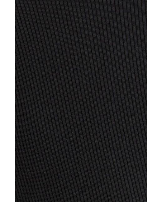 Rag & Bone Black The Essential Rib Tank