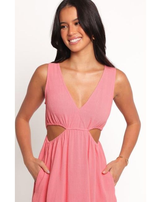 Petal & Pup Red Raelle Sleeveless Fit & Flare Dress