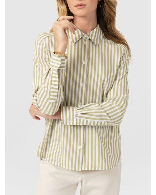Saint + Sofia Natural Anneliese Shirt