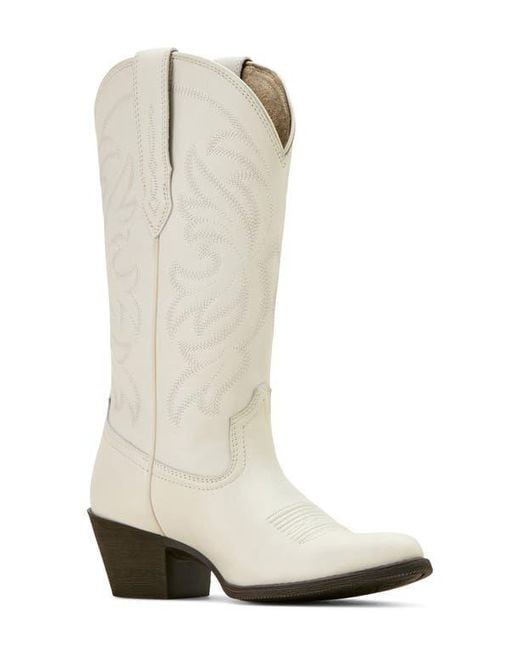 Ariat White Heritage Western Boot