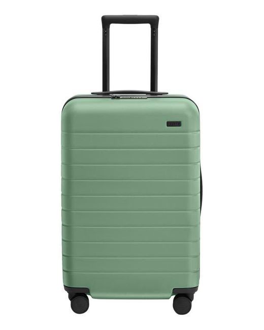 AWAY Green Flex 22-Inch Bigger Spinner Carry-On