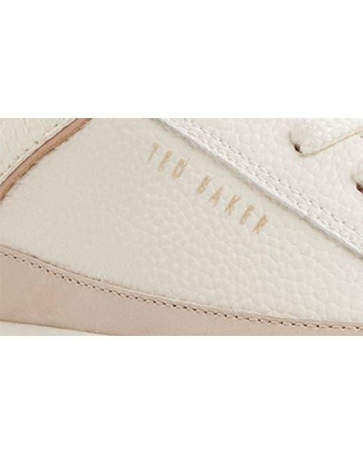 Ted Baker White Adison Platform Sneaker
