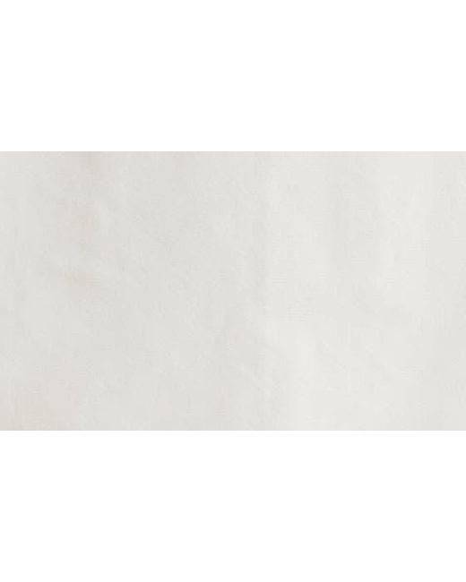 GIA STUDIOS White Recycled Polyester Taffeta Button-up Shirt