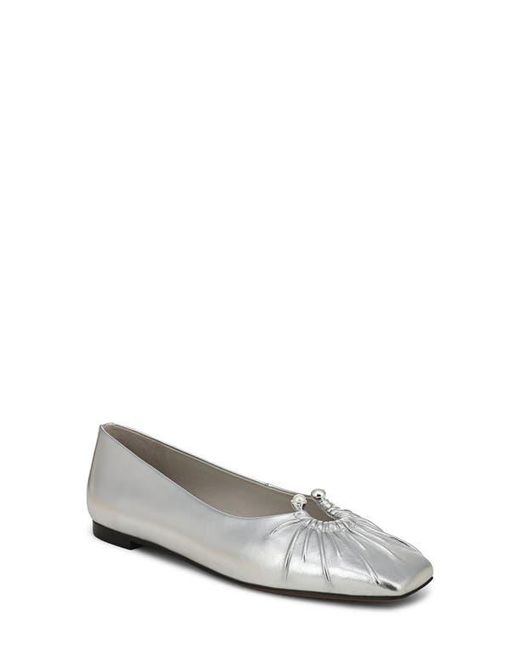 Vince White Dany Leather Flat