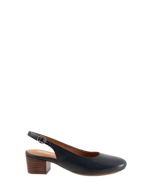 Softwalk® Brown Largo Slingback Pump