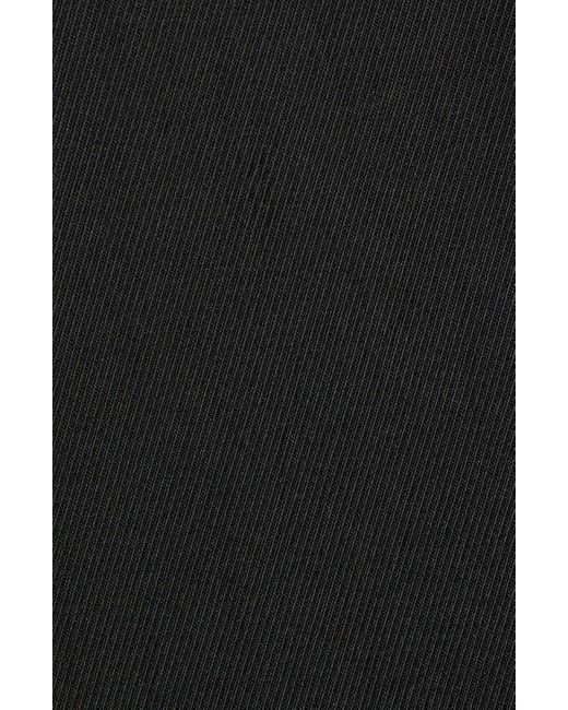 Bottega Veneta Black Viscose & Mulberry Silk Twill Jacket