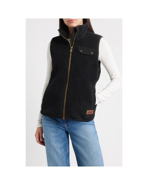 Pendleton Black Laurel Fleece Vest