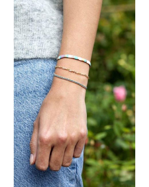 Estella Bartlett White Set Of 2 Bracelets
