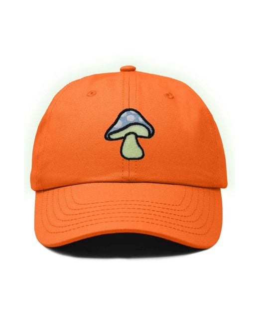 Alix Orange Mushroom Hat for men