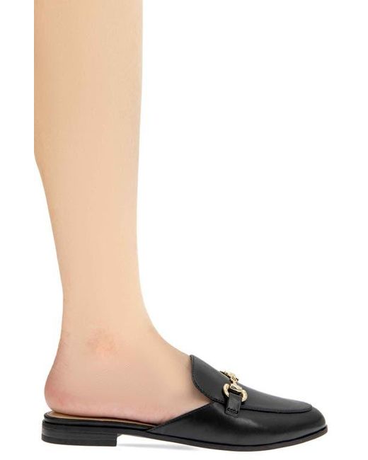 BCBGMAXAZRIA Black Zorie Bit Mule