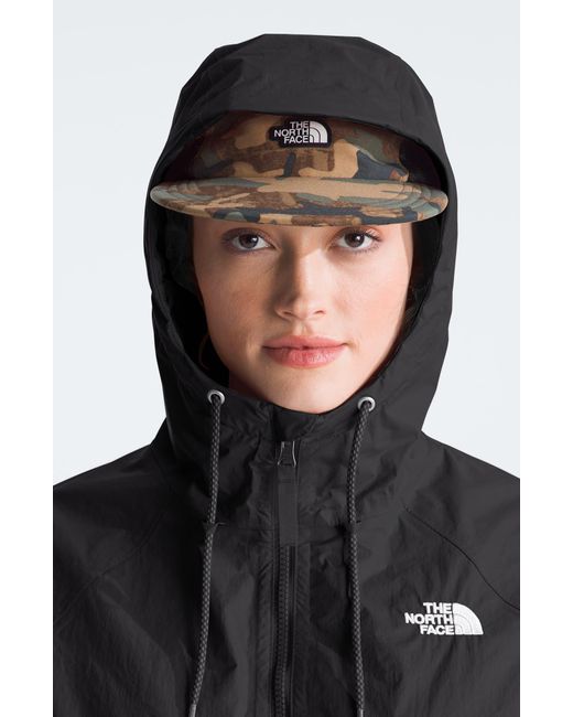 The North Face Black Antora Water Repellent Hooded Jacket