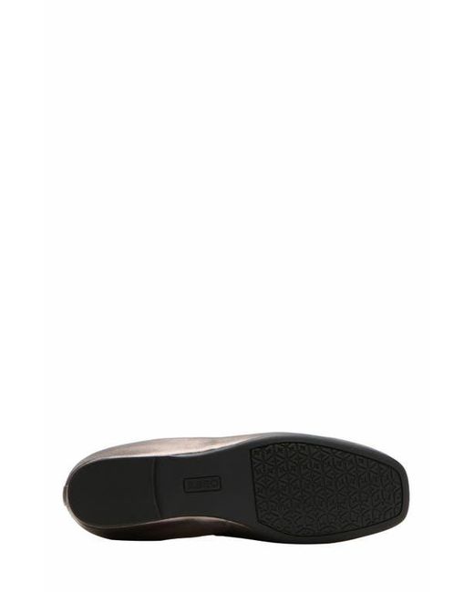ABEO White Cadence Bow Ballet Flat