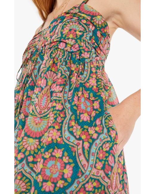 Mother Multicolor The Looking Glass Cotton Maxi Dress
