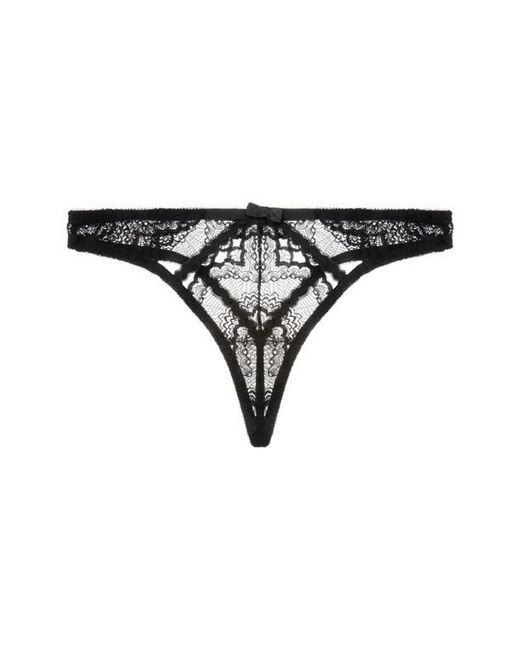 Journelle Natalia Lace G-String Thong in Black | Lyst