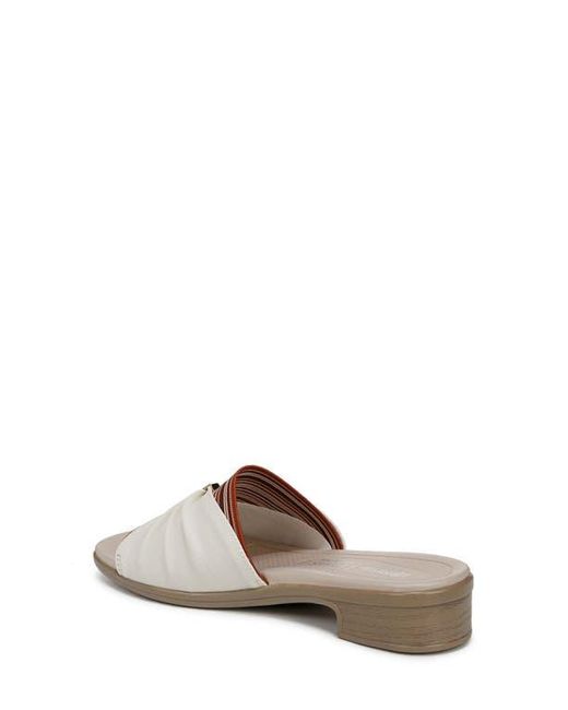 LifeStride Brown Paradise Slide Sandal