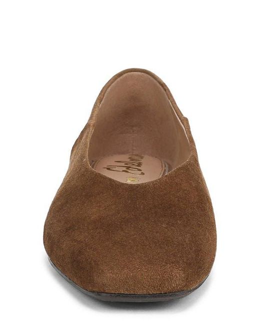 Sam Edelman Brown Kasey Square Toe Pump
