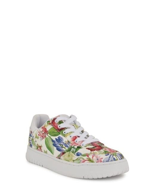 Nine West White Nenya Sneaker