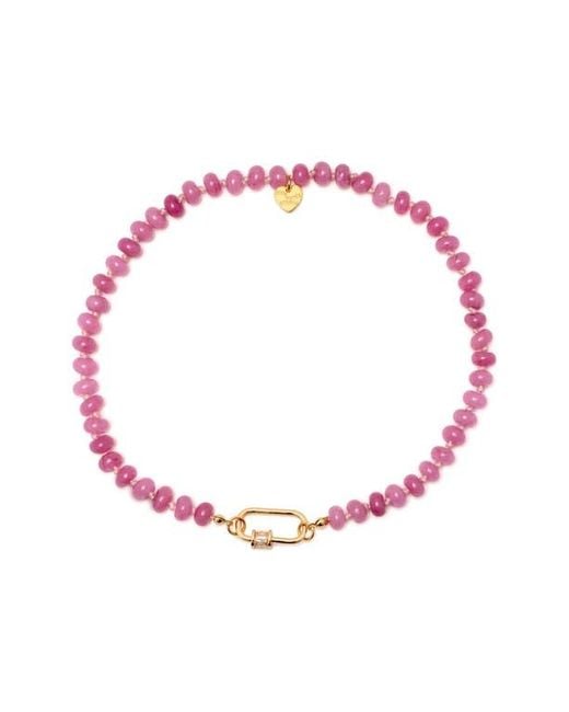 Little Words Project Pink Farmer's Market Necklace