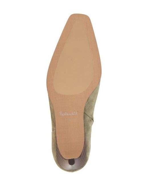 Splendid Green Jennifer Side Zip Ankle Bootie
