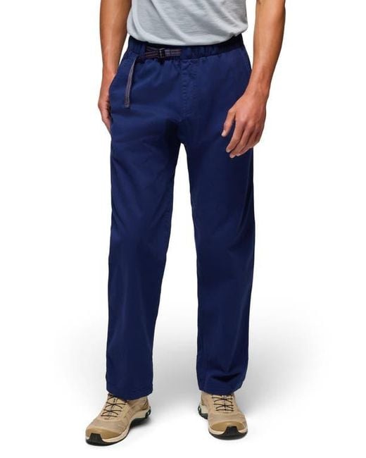 Prana Blue Durado Pants for men