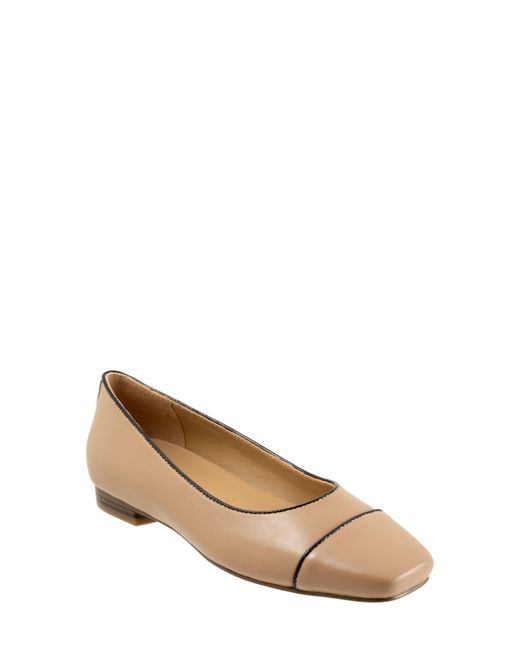 Trotters Multicolor Harbor Cap Toe Flat