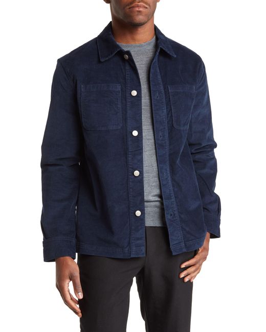 Slate & Stone Workwear Corduroy Shirt Jacket in Blue for Men Lyst