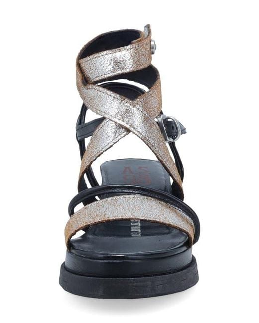 A.s.98 Black Labo Platform Sandal