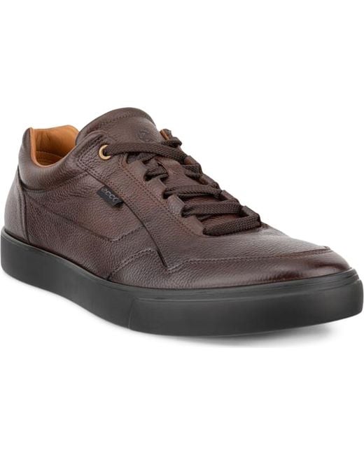 Ecco Brown Soft 10 Walking Sneaker for men