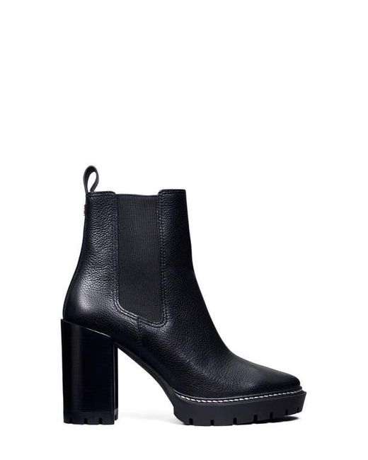 Tory Burch Black Chelsea 70Mm Lug Bootie