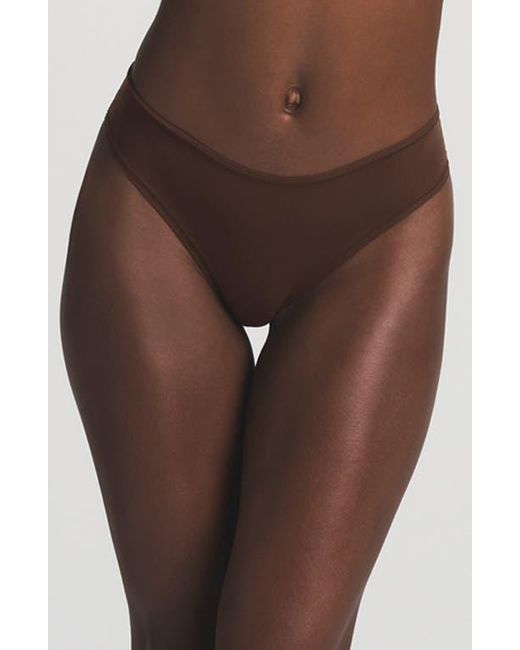 Skims Brown Fits Everybody Cheeky Briefs