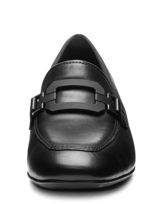 Ara Black Giza Loafer Pump