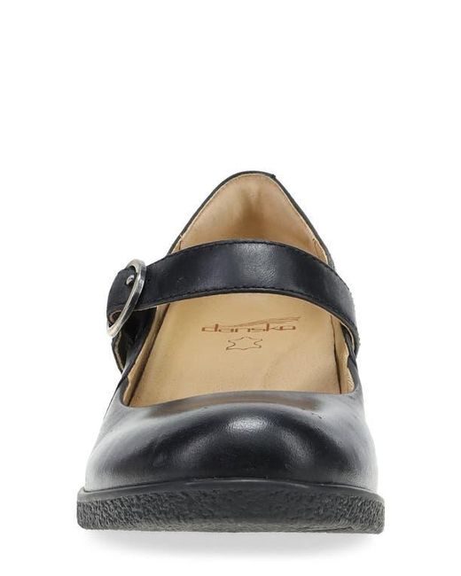 Dansko White Deirdra Waterproof Mary Jane Pump