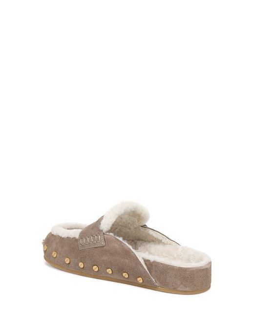 Veronica Beard Multicolor Fenix Genuine Shearling Mule
