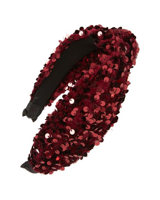 Tasha Red Sequin Headband