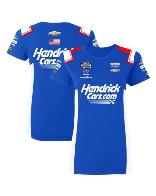 Hendrick Motorsports Team Collection Blue Kyle Larson Hendrickcars.Com Uniform T-Shirt