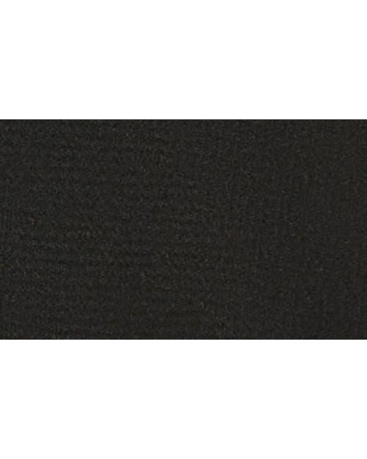 Karl Lagerfeld Black Long Wool Blend Moto Jacket