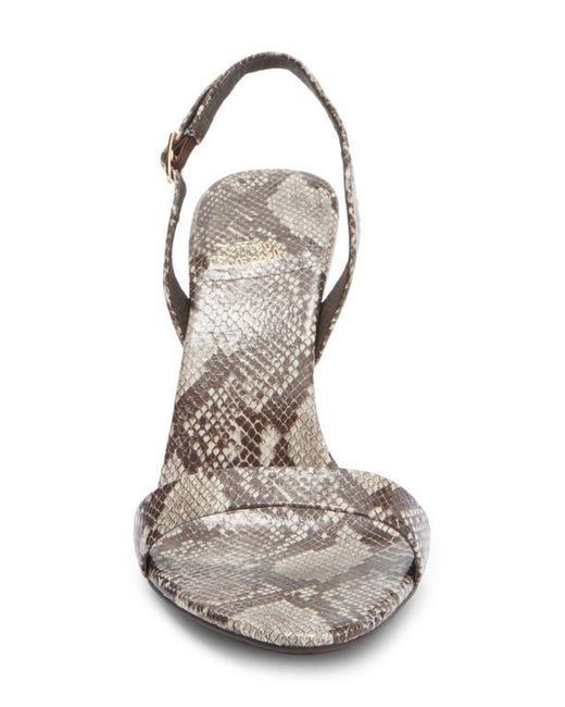 Jeffrey Campbell Metallic Go-Getter Sandal