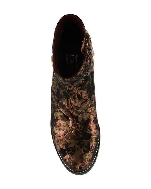 Spring Step Brown Dessalynn Bootie