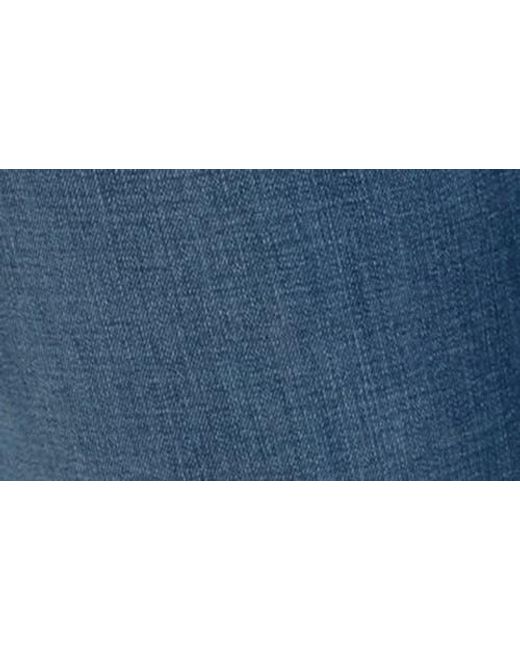 NYDJ Blue Teresa Cuff Wide Leg Jeans