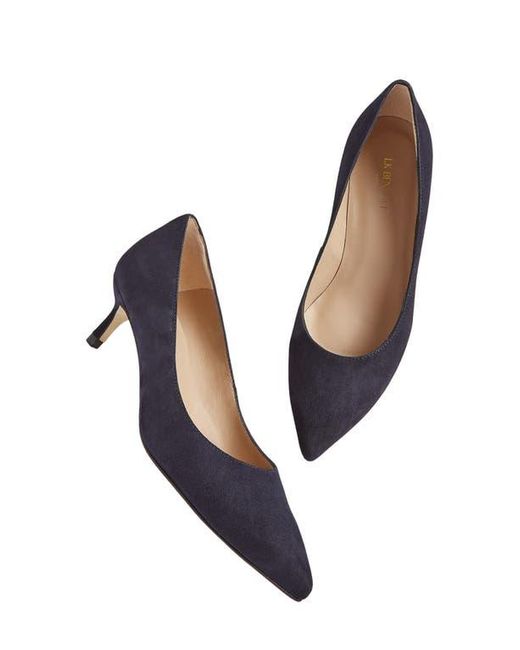 L.K.Bennett Blue Audrey Pointed Toe Pump