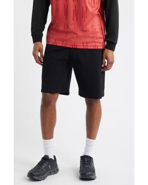 Saint Studio Black Painter Shorts for men