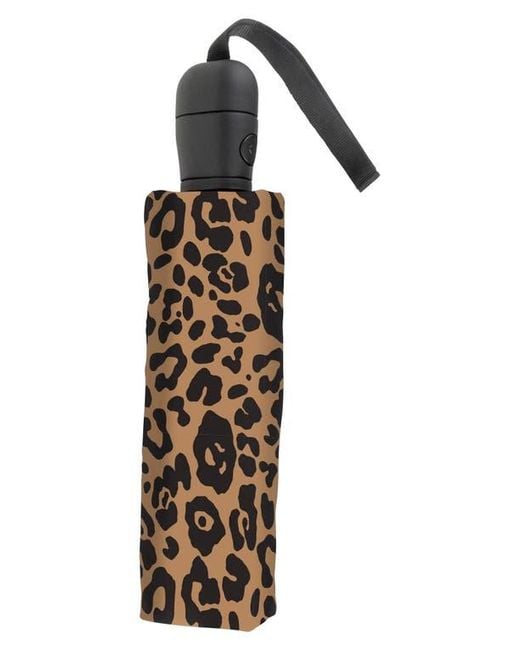 Shedrain Brown Auto Open Compact Umbrella